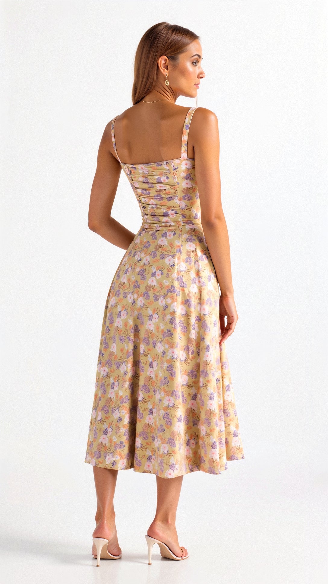 BUSTIER PARTY DRESS | STRUCTURED CORSET STYLE WITH FRONT SLIT