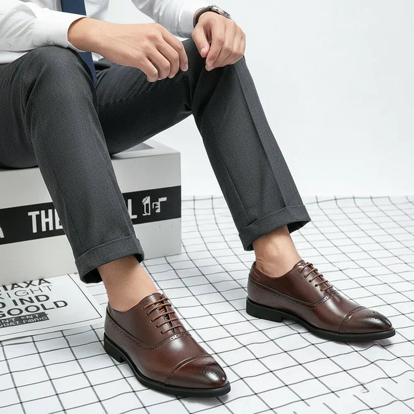 Zapatos Oxford Royal Brogue para boda con estilo chic