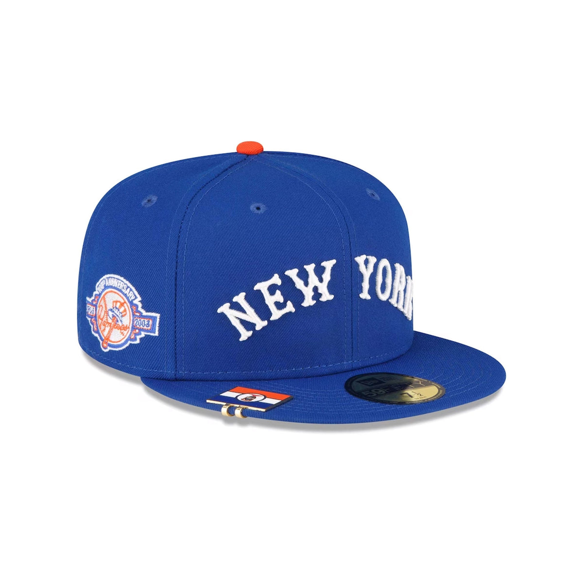 Gorra ajustada New York Yankees azul real bandera de la ciudad 59FIFTY