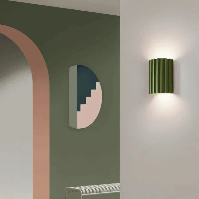 Modern Resin LED Wall Sconce 1-Light