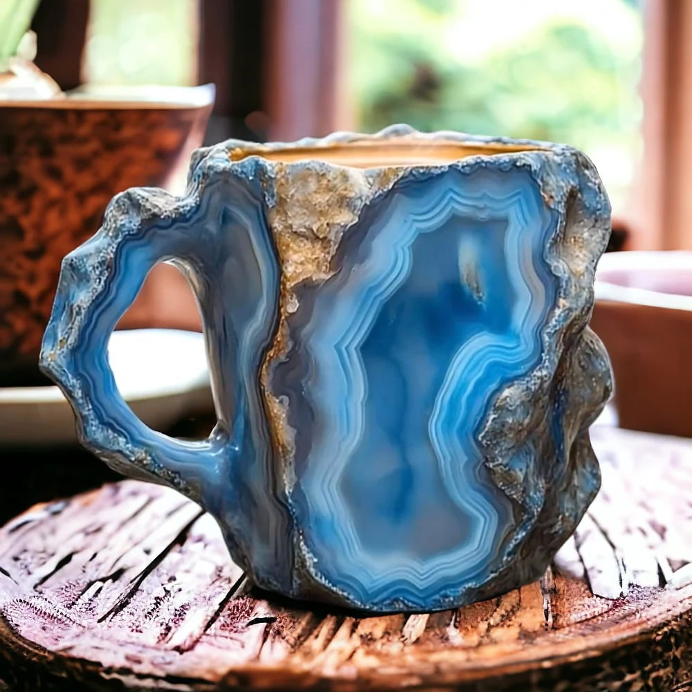 Frosetpro | Mineral Crystal Coffee Mugs – Elegant, Durable Ceramic Cups for a Premium Coffee Experience