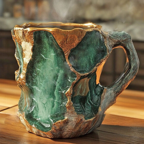 Frosetpro | Mineral Crystal Coffee Mugs – Elegant, Durable Ceramic Cups for a Premium Coffee Experience