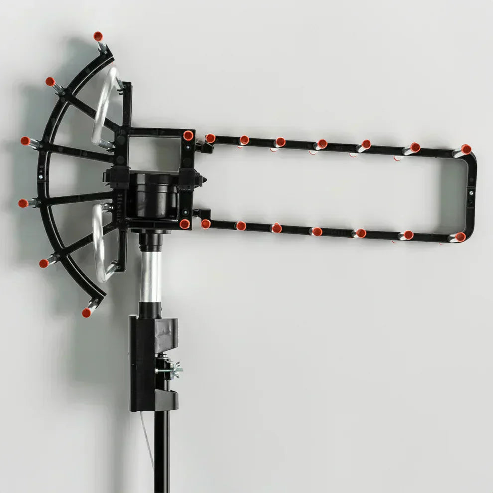 Outdoor-Fernsehantenne mit großer Reichweite über 500 Meilen mit UHF/VHF/FM-Radio