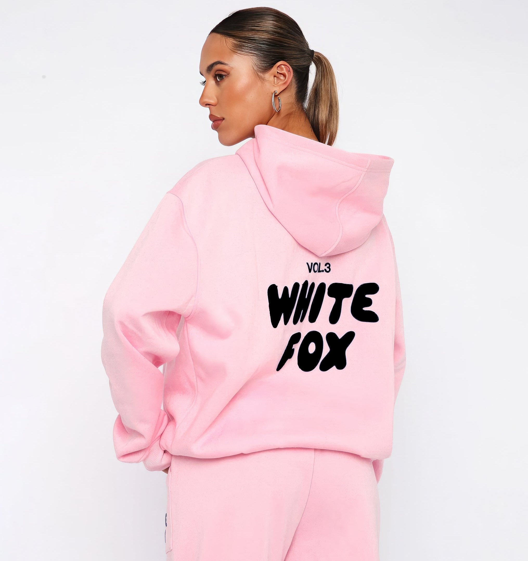 WhiteFox Set | Women’s Hoodie & Pants Tracksuit