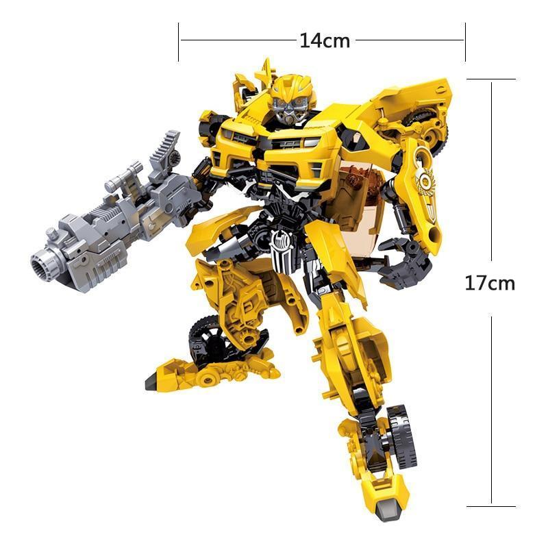 Optimus Bumblebee Transformer Actionfigur Spielzeug Geeignet für Kinder ab 5 Jahren