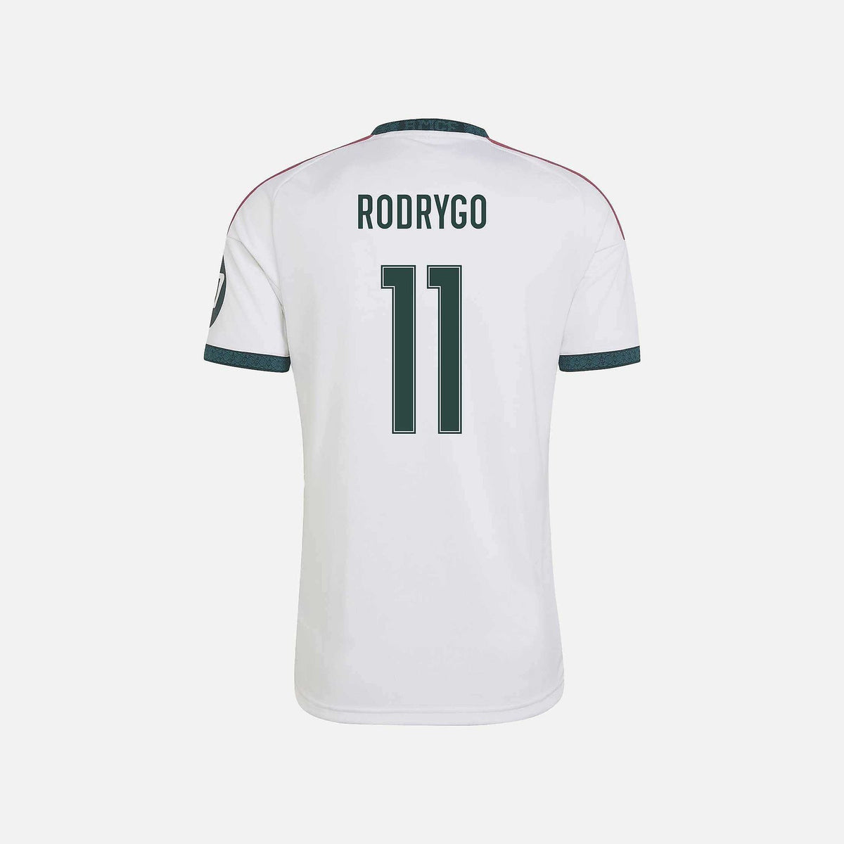 Real Madrid 26/27 Home Jersey — Rodrygo 11 — Champions Patch