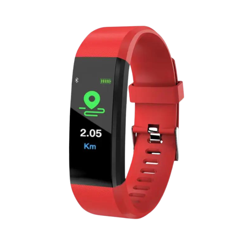 Smartwatch Fitness Tracker for Seniors with Health Monitoring