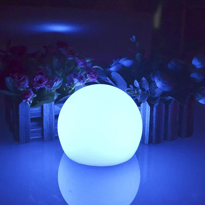 Moderner PE Kugel Außen Gartenleuchte LED wiederaufladbar