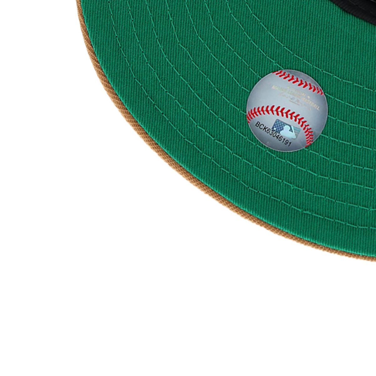 Gorra ajustada Chicago Cubs "Stout" parche aniversario 100 años New Era 59FIFTY