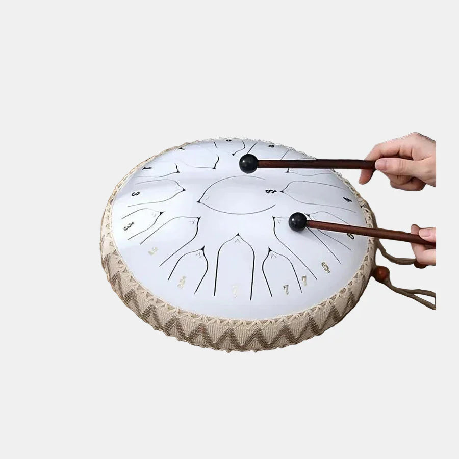 Tamburo Antistress per Bambini e Adulti – Strumento Musicale Rilassante per Relax e Consapevolezza