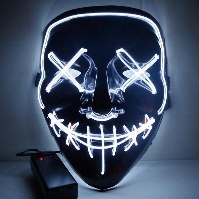 LED Leuchtende Purge Wahljahr Maske für Halloween