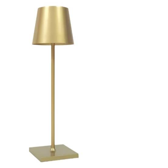 Lampada da tavolo LED moderna scandinava in alluminio 1 luce