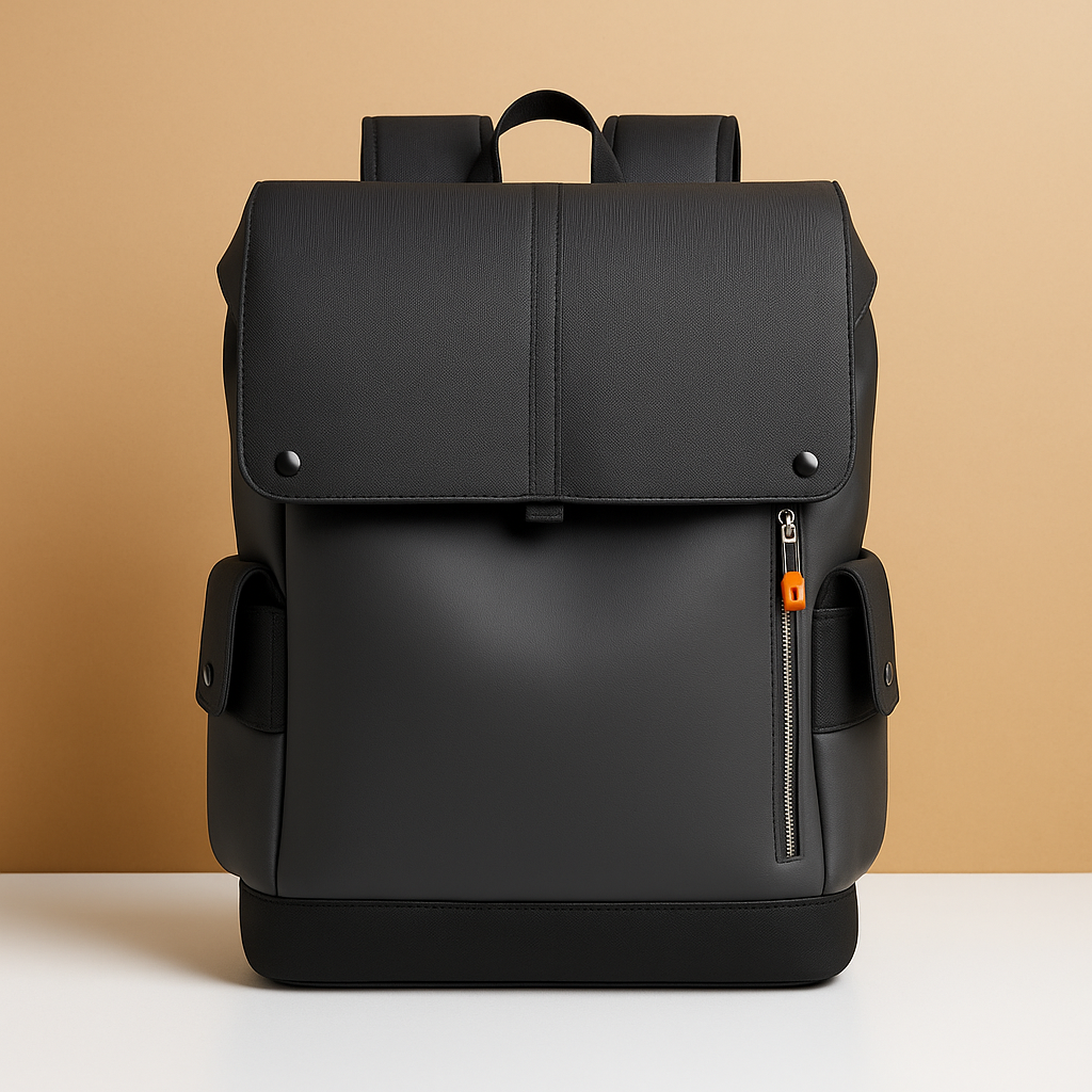 Mochila Impermeable de Cuero para Portátil para Hombre | Maxwell
