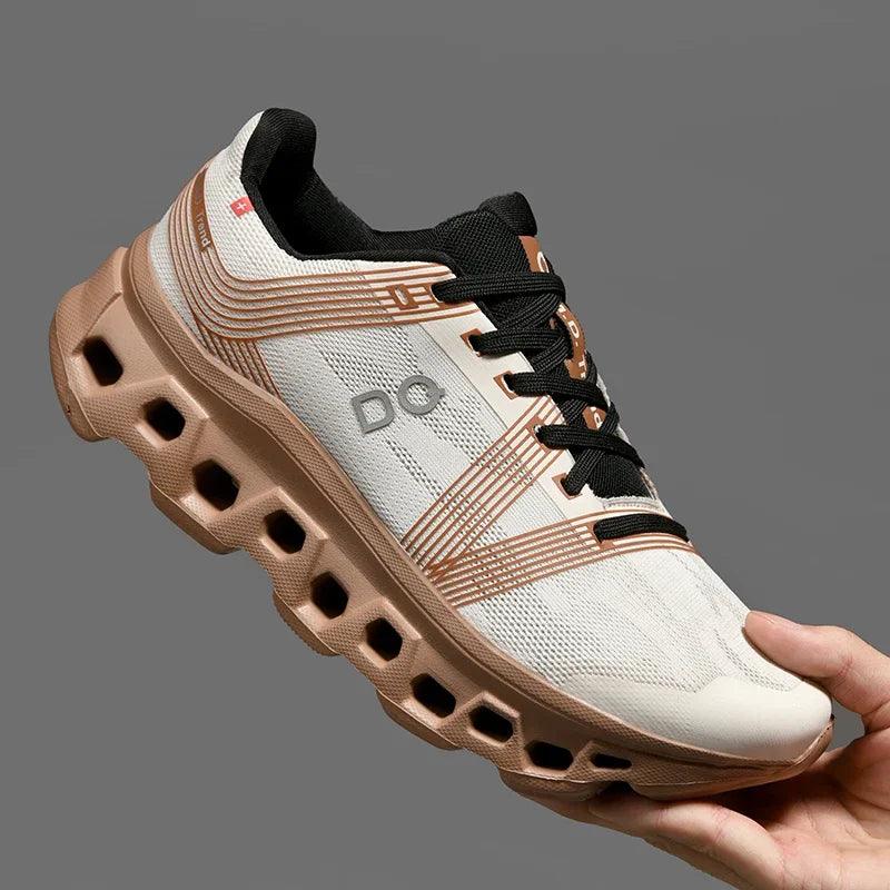Puili Men's Sneakers | Cotton Fabric Upper | Breathable, Lightweight, Lace-Up