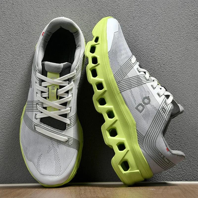 Puili Men's Sneakers | Cotton Fabric Upper | Breathable, Lightweight, Lace-Up