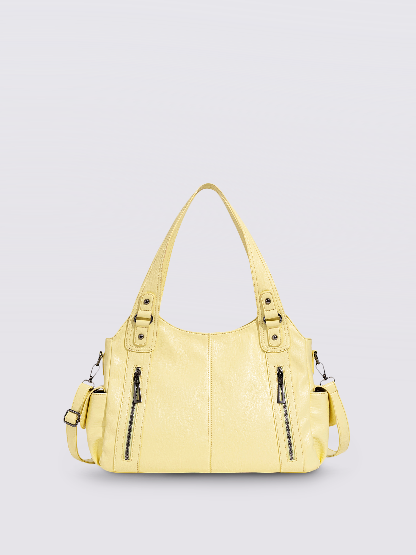 ELEGANCIA DIARIA | BOLSO TOTE DE CUERO NEGRO