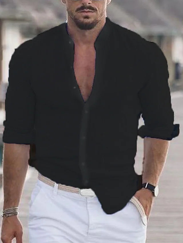 Lorenzo | elegant and classy linen shirt