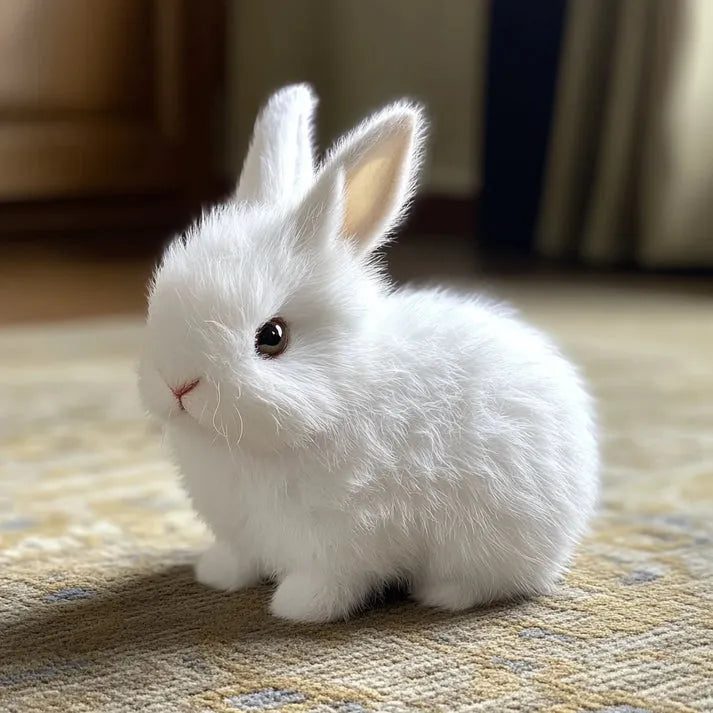 Realistic Interactive Bunny Toy