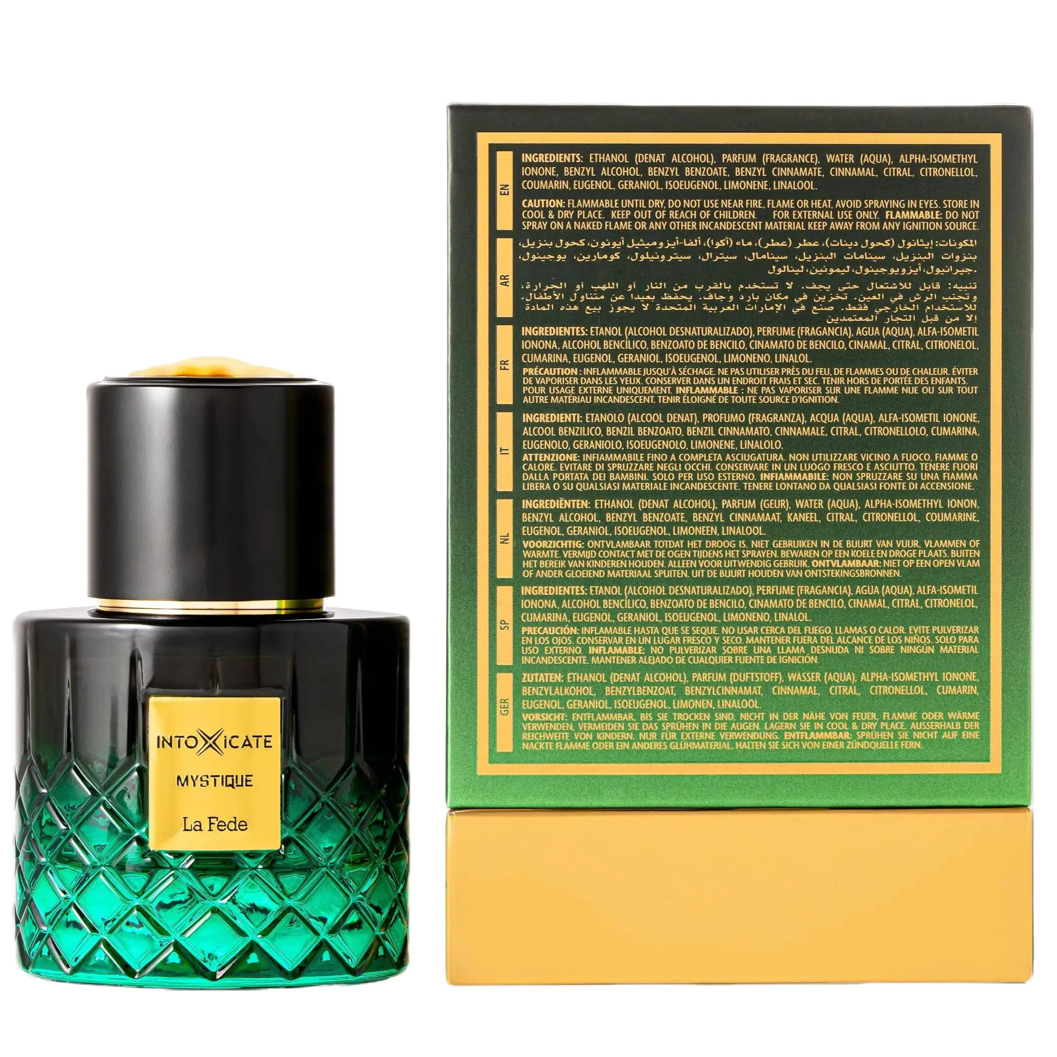 Khadlaj La Fede Intoxicate Mystique Extrait de Parfum para Hombre
