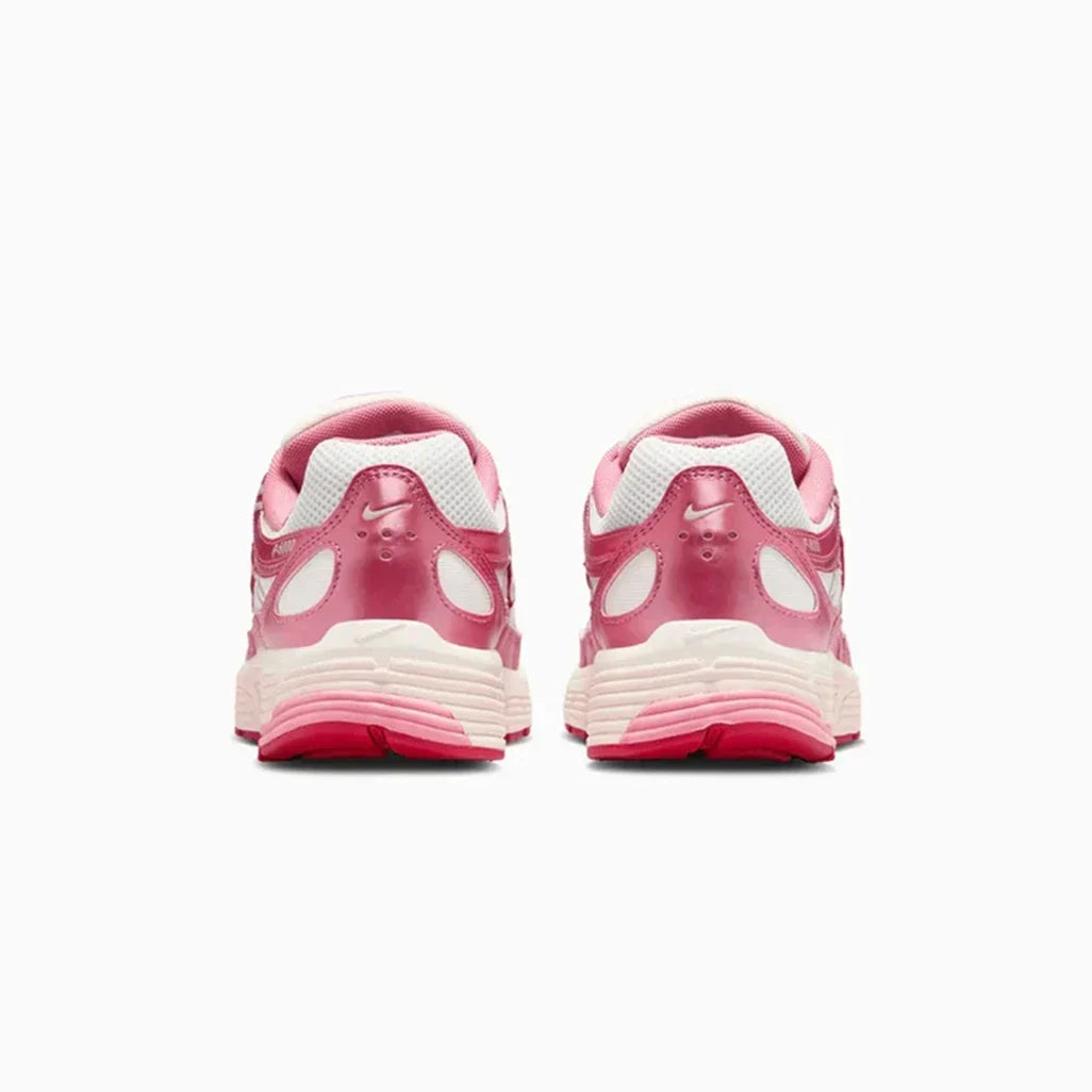 Nike P-6000 White Silt Red Peony W