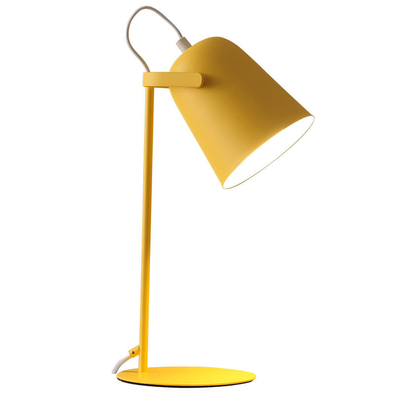 Nordische Metall Kegel Tischlampe LED 1-flammig