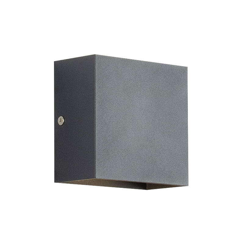 Applique da parete moderna quadrata LED a 1 luce
