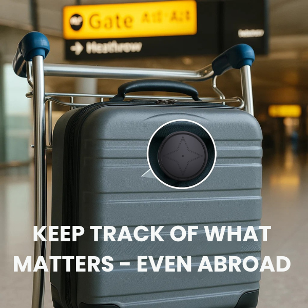 GPS Tracker with Strong Magnetic Attachment | Anti-Loss Vehicle Tracking Device for Cars and Motorcycles