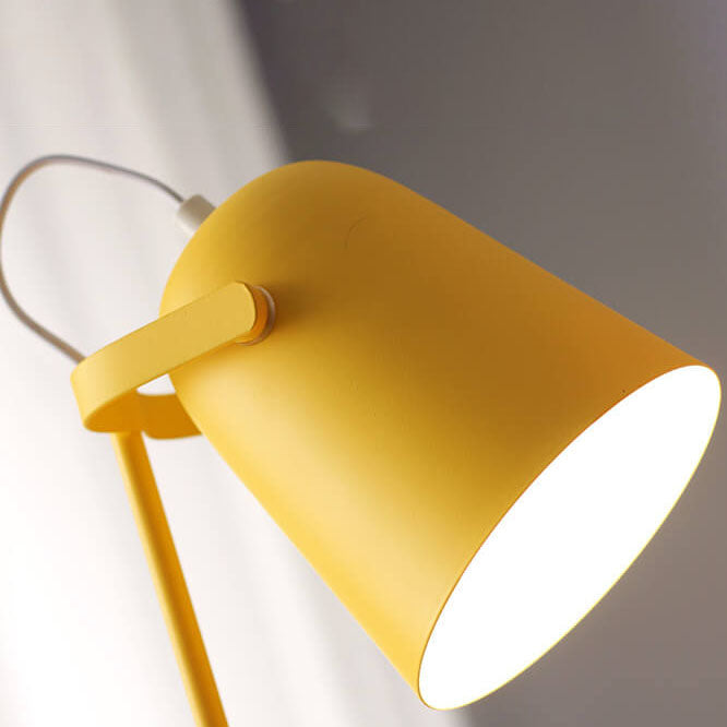 Nordische Metall Kegel Tischlampe LED 1-flammig