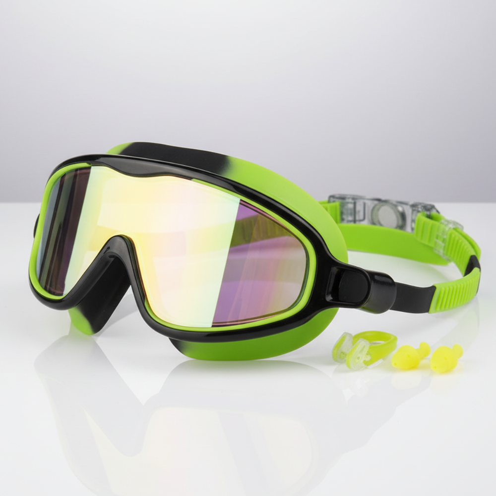 Set occhialini antiappannamento per nuoto bambini