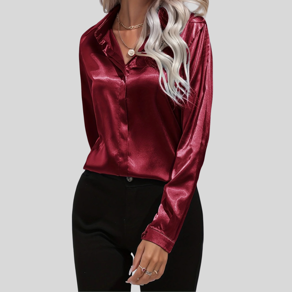 Damen Elegante Bluse – Dezenter Stil