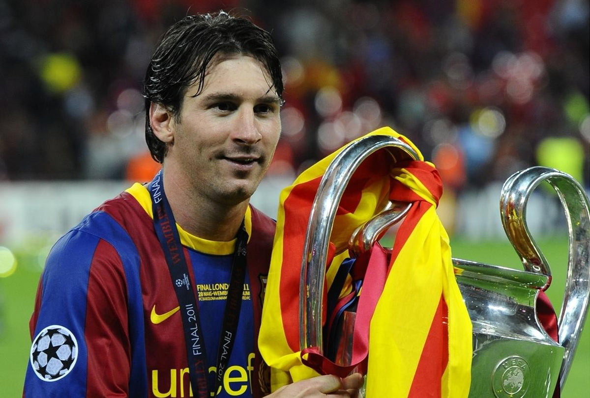 Messi Barcelona Thuisshirt Finale UCL 2010/11