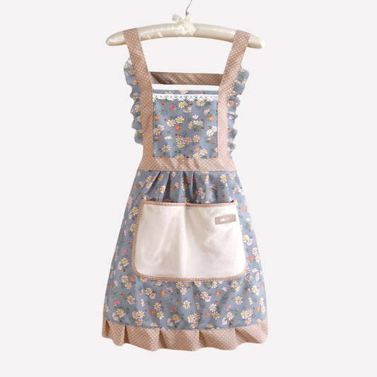 Floral Kitchen Apron