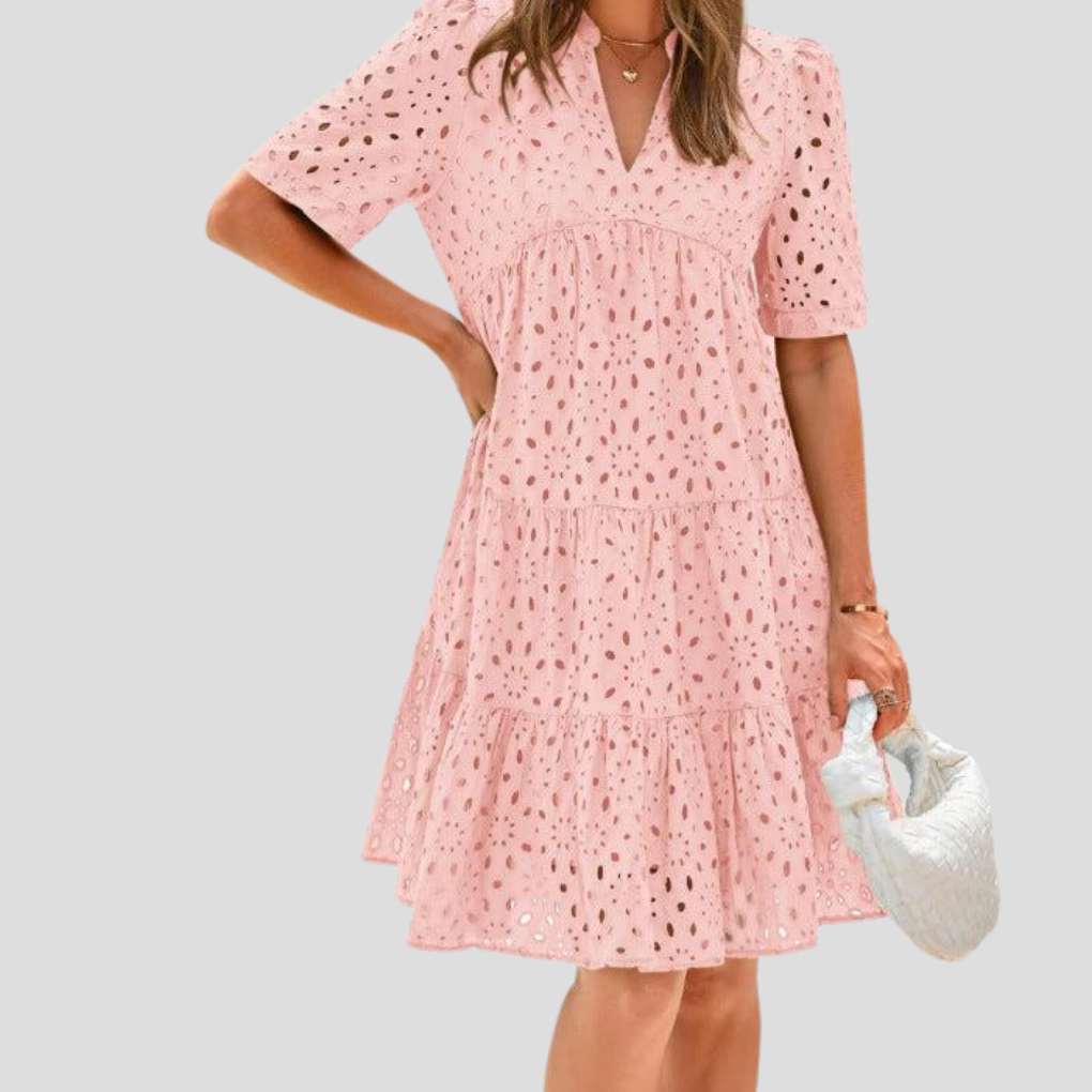 Damen Häkel-Sommerkleid