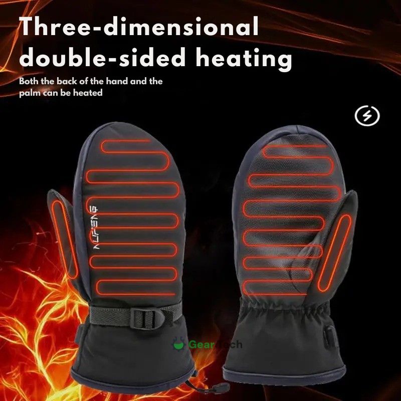 Electric Heated Gloves | USB Rechargeable Mittens