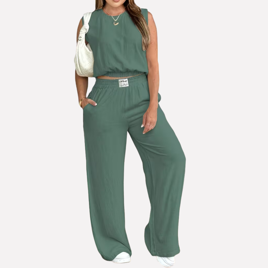 Completo quotidiano femminile a due pezzi