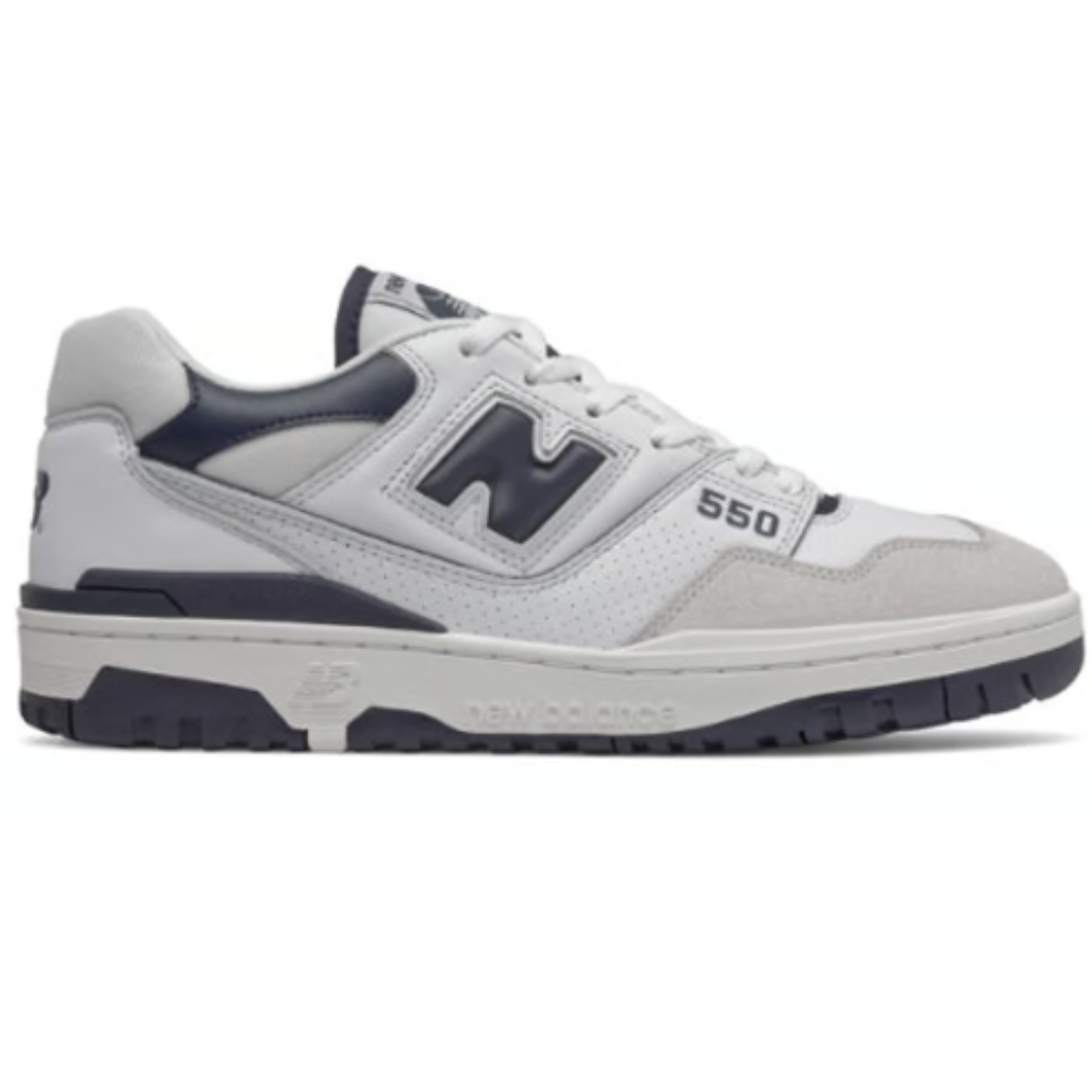 New Balance 550 Hvid Navy