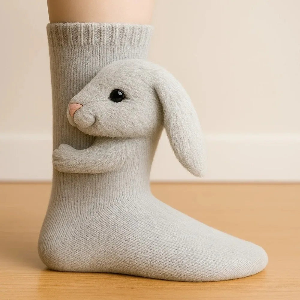 Fun Animal Socks | Cute Sloth-Inspired Design