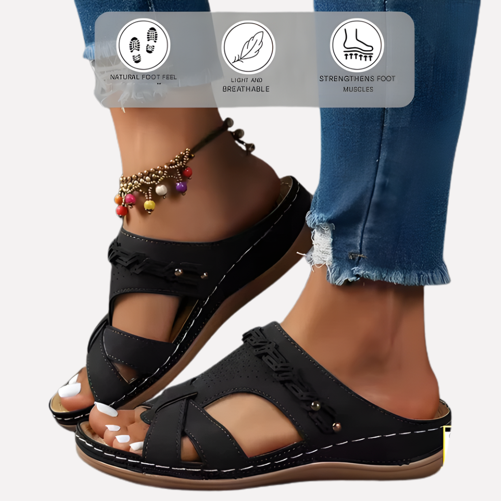 Sandali da uomo – Design funzionale a calzata rapida per uso quotidiano