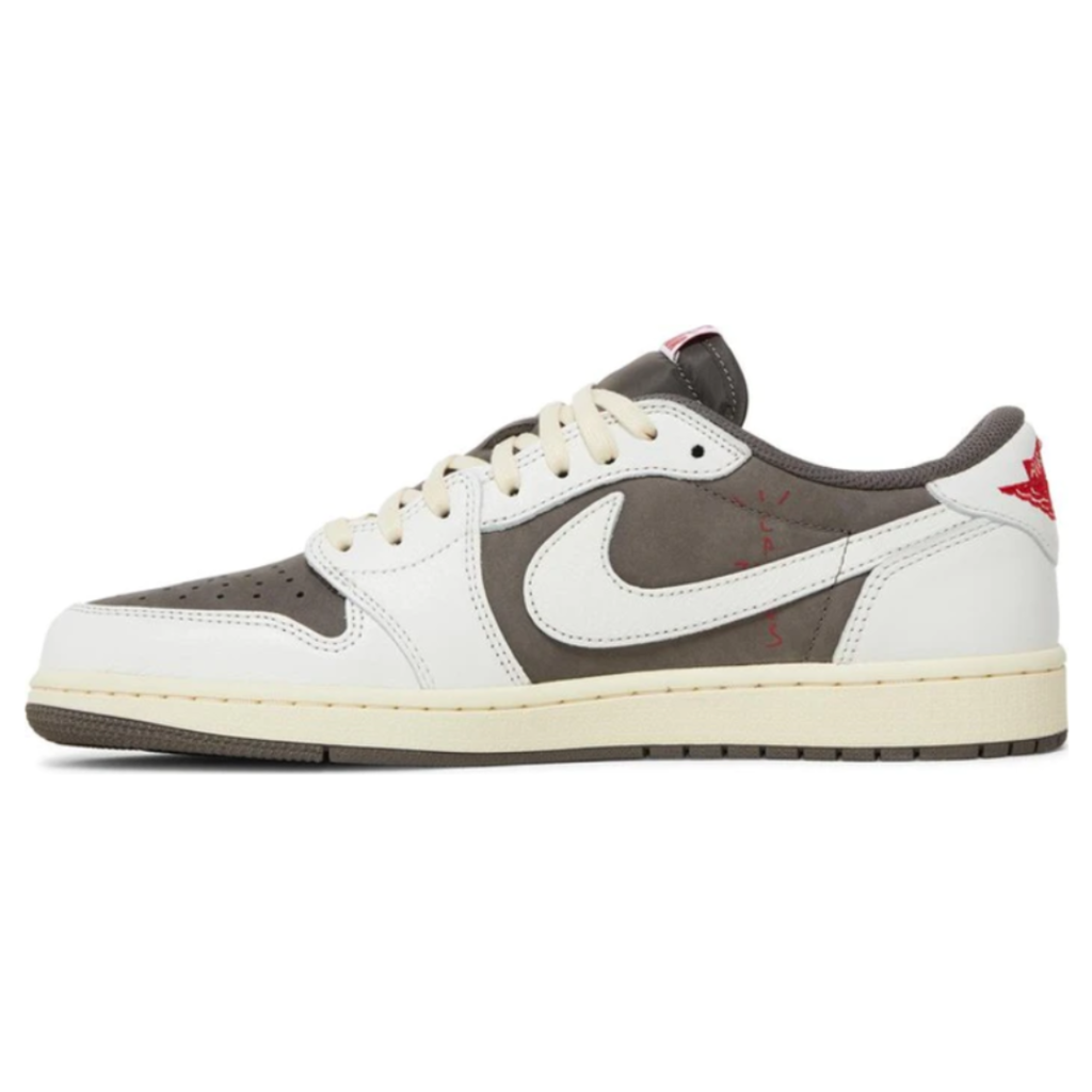 Travis Scott x Air Jordan 1 Low OG Omvendt Mocha
