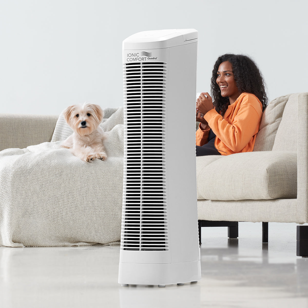 Ionic Comfort Quadra Air Purifier by Frosetpro