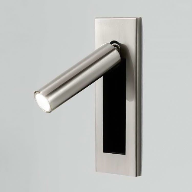 Aplique de pared moderno minimalista empotrado de aluminio con LED 1 luz