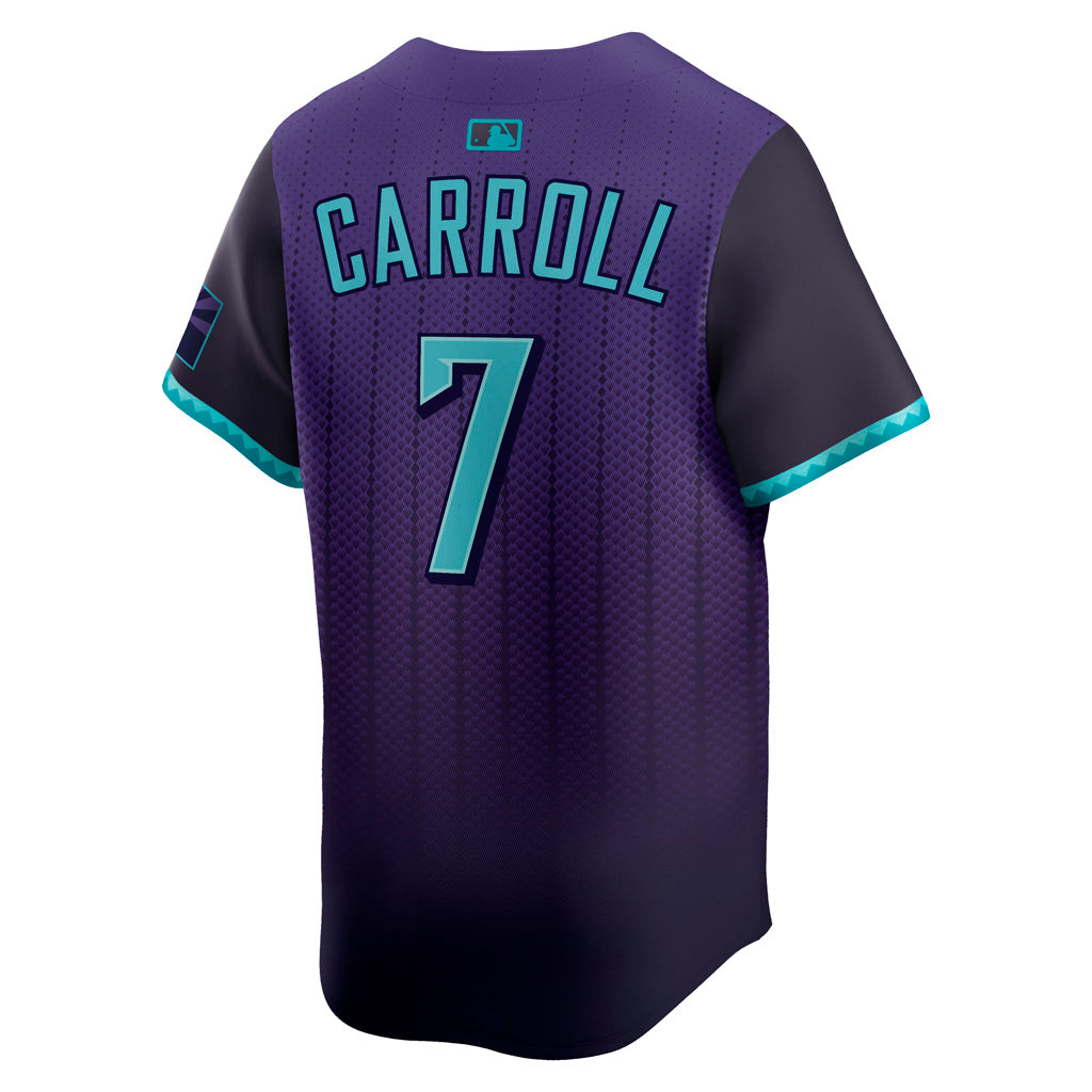 MLB Arizona Diamondbacks Corbin Carroll Nike 2025 City Connect Limited Jersey - Paars