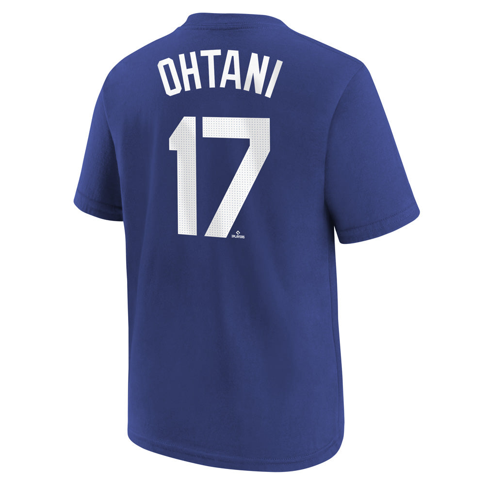 Camiseta MLB Los Angeles Dodgers Shohei Ohtani Juvenil Nike Alternate Name & Number - Azul