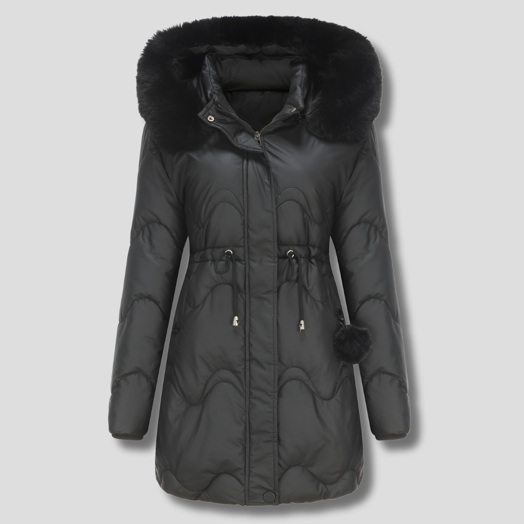 Dame parka jakke