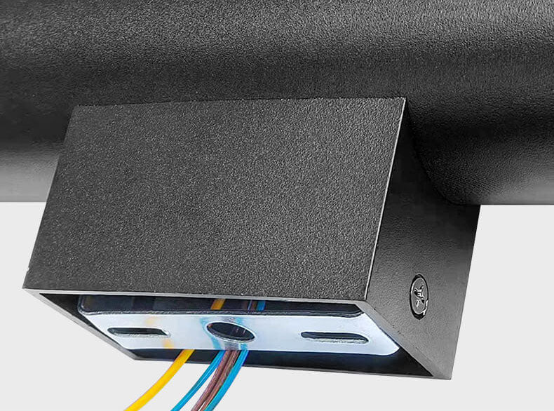 Applique da parete moderna cilindrica LED 2 luci