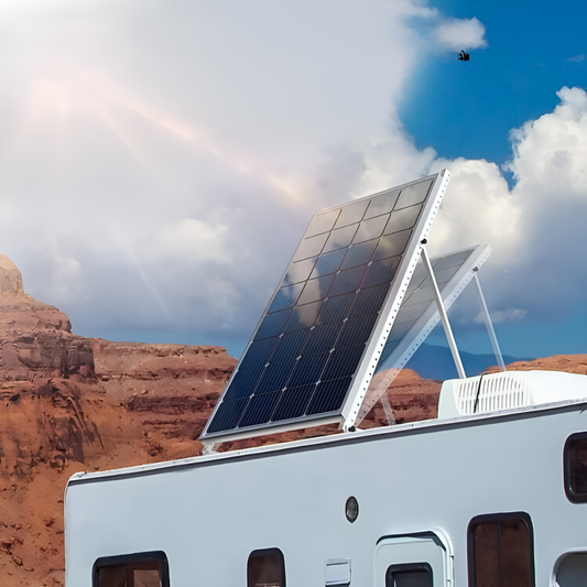 Kit de montaje para panel solar de 2 piezas