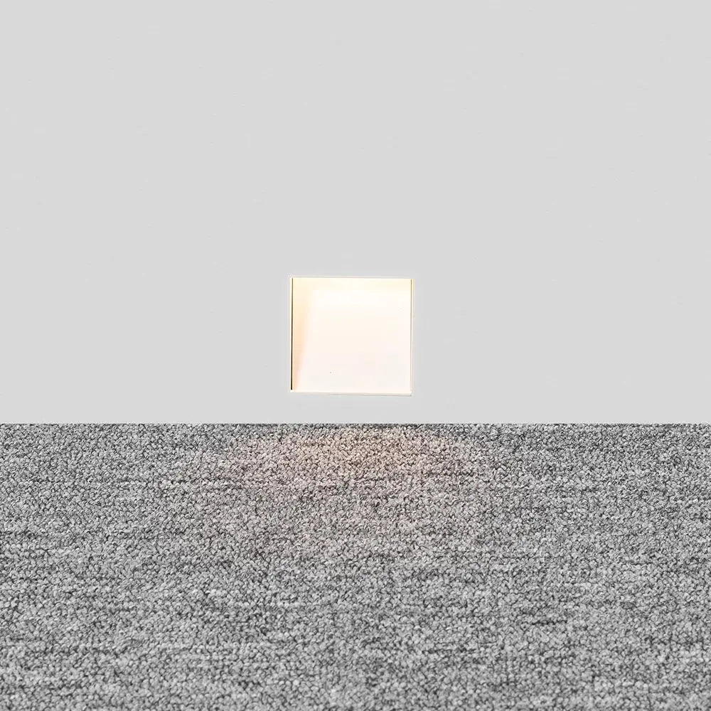 Lampada da parete LED per scale in acciaio inox senza cornice nordica 1 luce con sensore