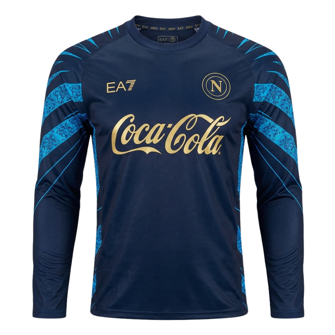 Camiseta de Entrenamiento de Manga Larga Napoli 2025/26