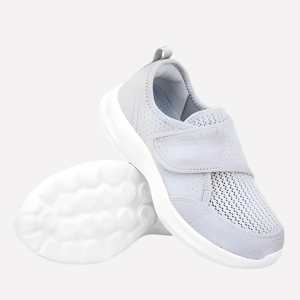 Kvinders støttende sko til hævede fødder