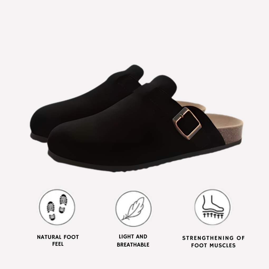Unisex slip-on træsko